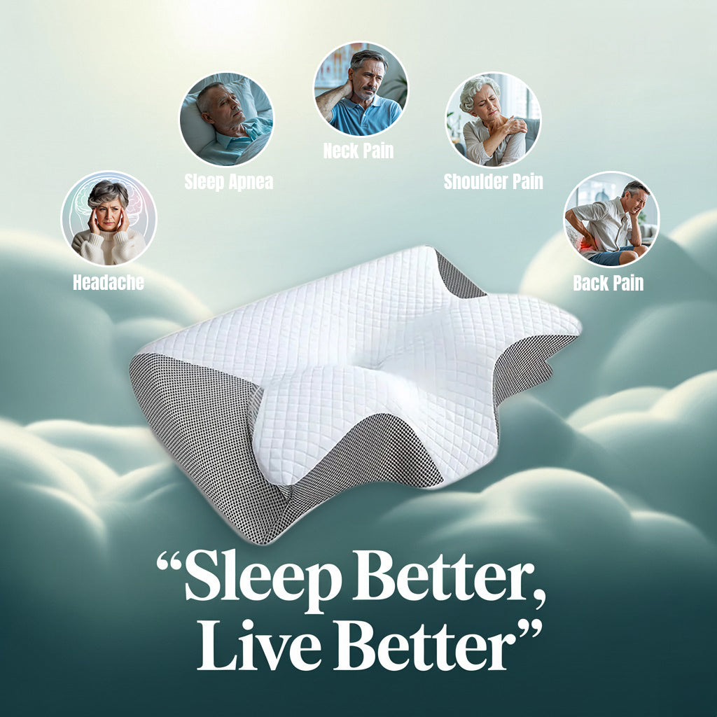 SleepHeal™ Pillow: Wake up pain-free