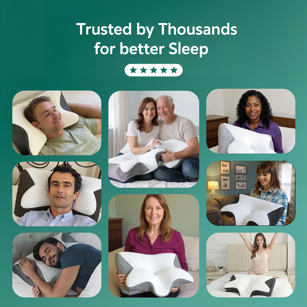 SleepHeal™ Pillow: Wake up pain-free