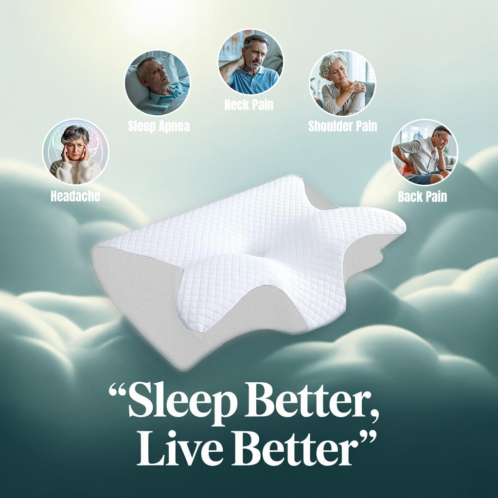SleepHeal™ Pillow: Wake up pain-free